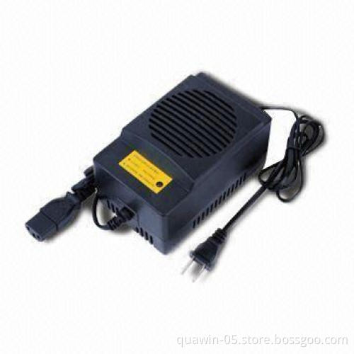 48V/2 or 3A Lead-acid Battery Charger with <10mA Leak Current, CE-certified